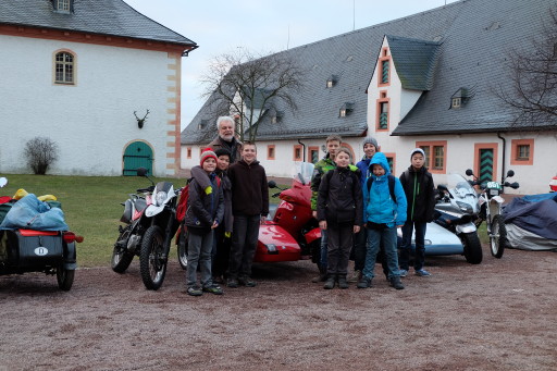 Bikertreffen auf Schloß Augustusburg